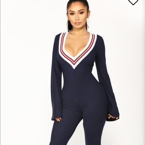 Sailor pants jumper  By Fashion Nova